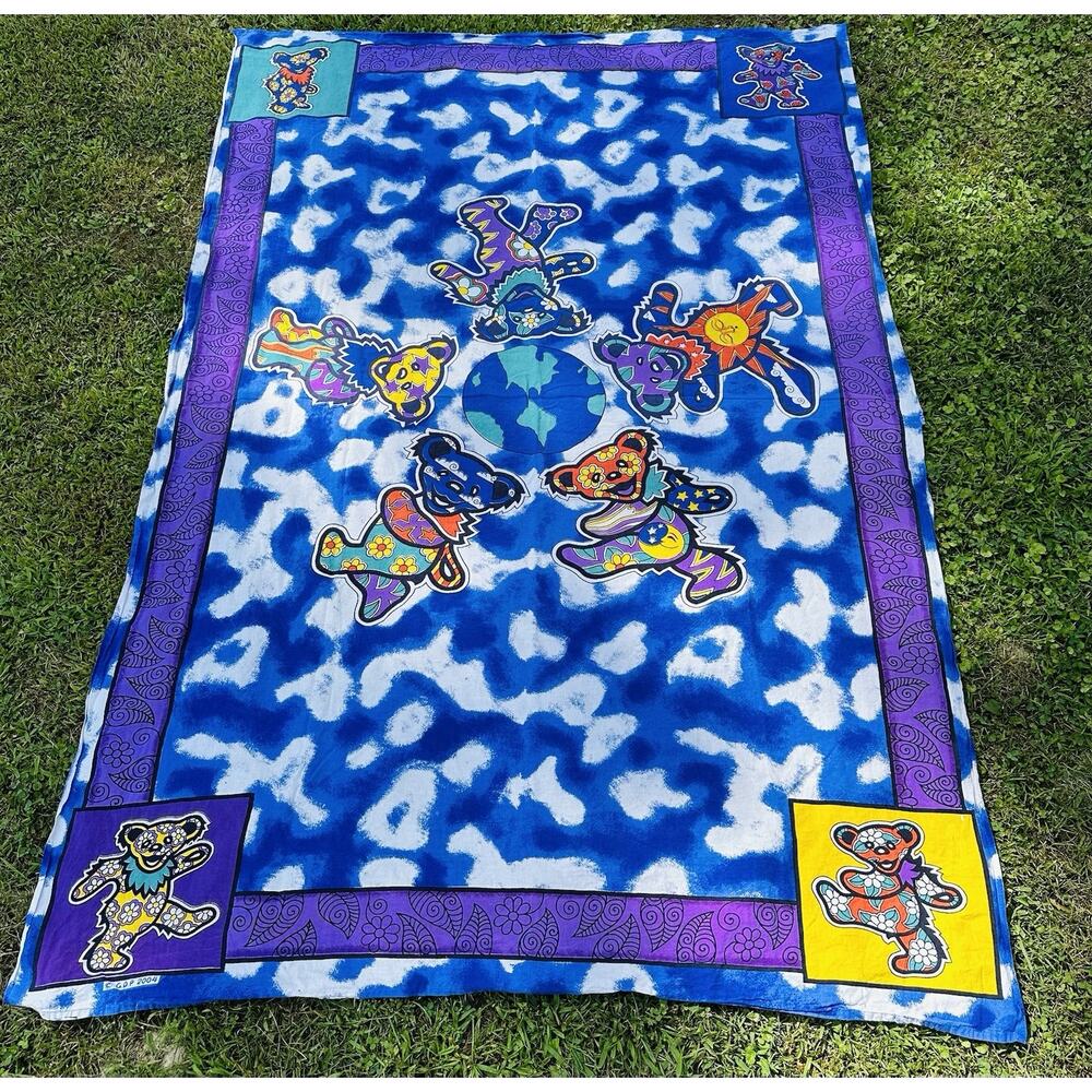 VINTAGE GYPSY ROSE GRATEFUL DEAD GDP 2004 WALL DECOR TAPESTRY 55 x 80